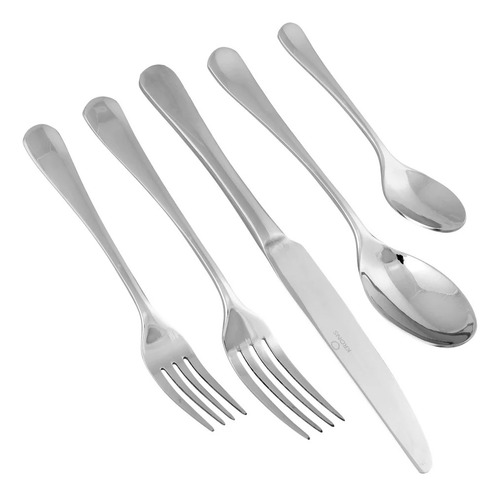 Krons Set Cuchillería Birmingham 30 Piezas Plateado