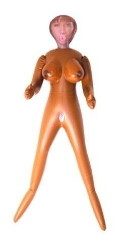 Imagen 2 de 2 de Muñeca Inflable Diseño De La India Penetracion Anal Vaginal