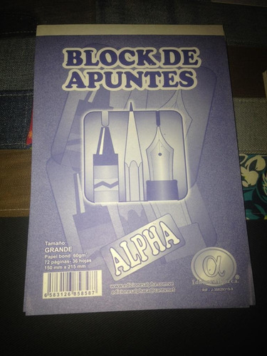 Block De Notas Grandes Ts511