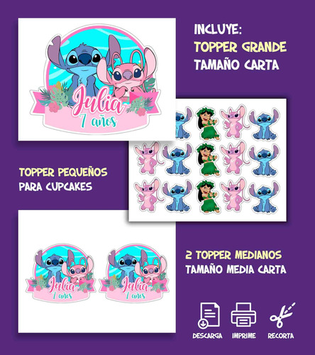 Kit De Fiesta Masha Y Oso Topper Torta Y Cupcakes