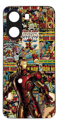 Funda Protector Case Para Poco X7 Pro Iron Man Marvel