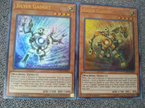 Silver Gadget Y Gold Gadget Ultra Rare Yugioh