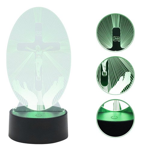 Para Regalos Religiosos Para Hombres, Lámpara De Jesús, Luz