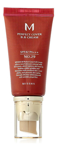 Base Missha Perfect Cover BB Cream Nº 29 Caramel Beige - 50ml