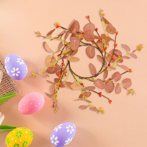 5 Corona De Primavera Para Decoración Festiva Del Hogar