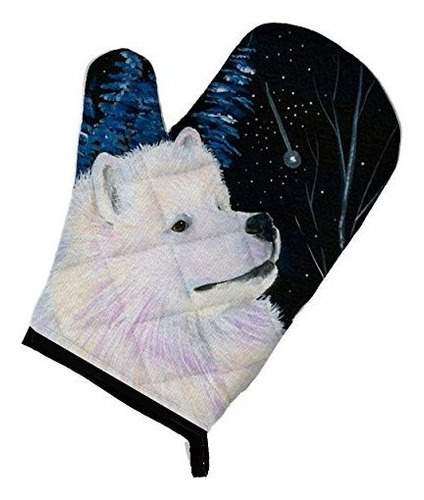 Caroline's Treasures Ss8376ovmt Starry Night Samoyedo Manopl