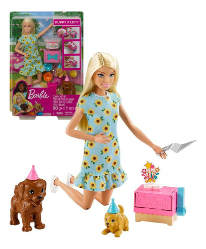 Barbie Fiesta De Cachorros - Mattel