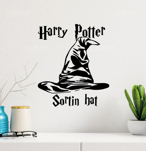 Vinilo Decorativo Sombrero Harry Potter Sticker 55x60cm