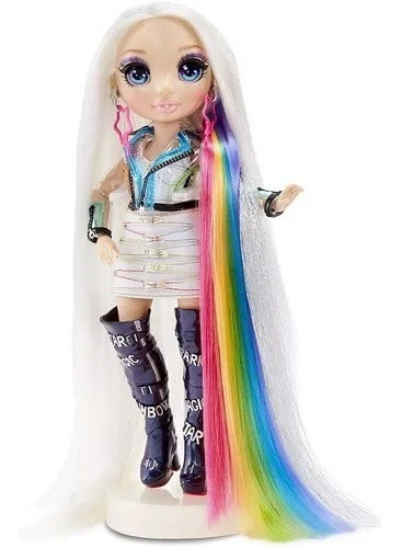 Imagen 2 de 8 de Rainbow High Hair Studio Muñeca Amaya Raine Original Wabro