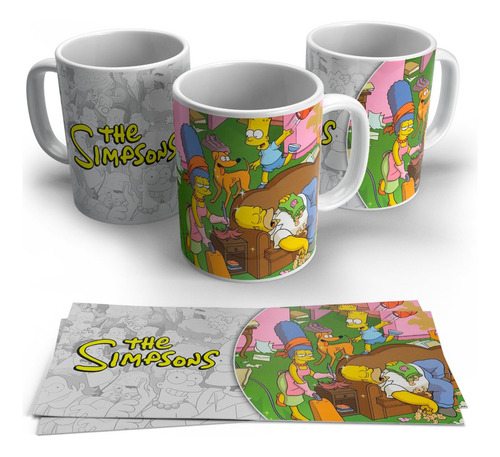 Taza Ceramica Los Simpsons #5 Varios Modelos