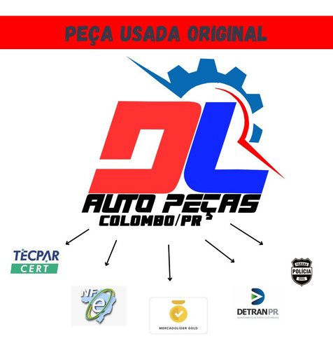 Haste Fechadura Traseira Direito New Fiesta 2015 2016 Usado
