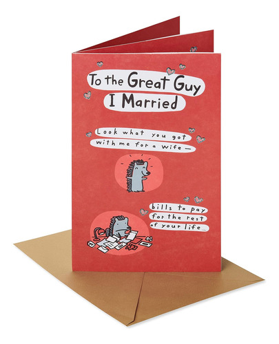 Tarjeta De Cumpleaños Esposo (crazy Life, Pop Up)