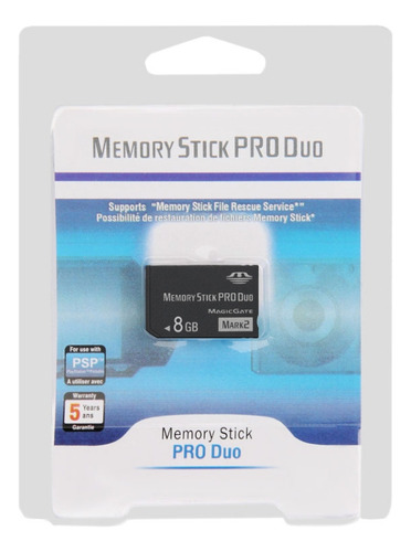 Memory Stick Mark2 Pro Duo De 8 Gb