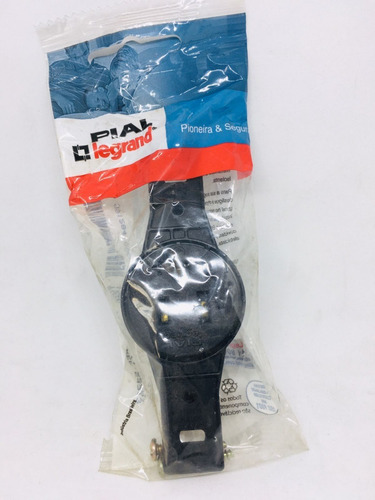 Tomada 2polos+terra Antiga Silentoque 54313 Pial Cor Preto