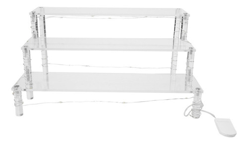 Soporte De Pantalla Led De Acrílico Transparente Para Postre