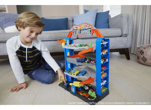 Conjunto Garagem De Manobras - Hot Wheels City - Mattel