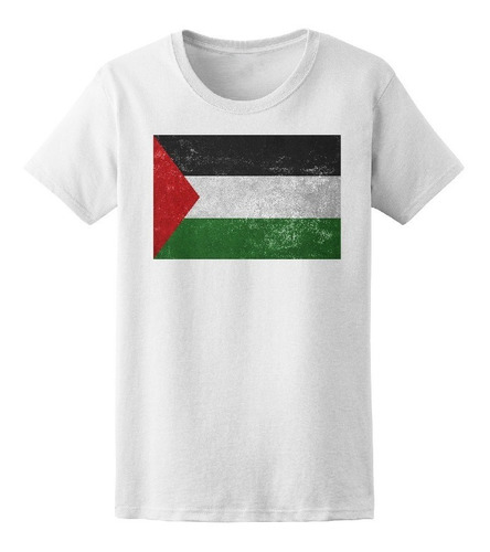 Bandera Palestina. En Camiseta De Hombre