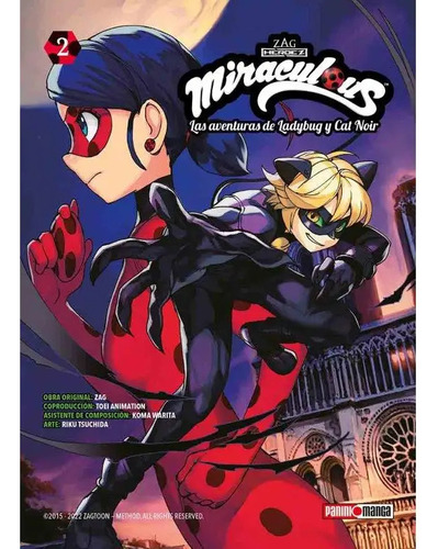 Miraculous Avent. De Ladybug Y Cat Noir Tomos Varios Panini