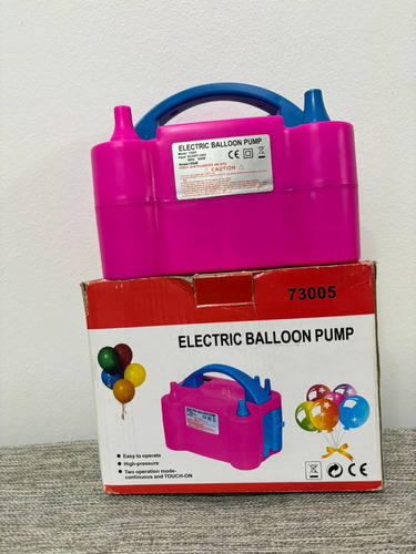 Alquiler Inflador Eléctrico De Globos 24hs