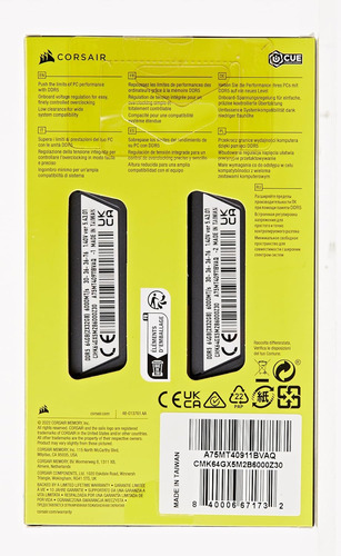 Corsair Vengeance Ddr5 64gb (2x32gb) Ddr5 6000mhz Cl30 Am...
