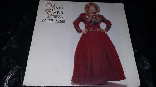 Vikki Carr Recuerdo A Javier Solis Lp Vinilo Balada Ranchera