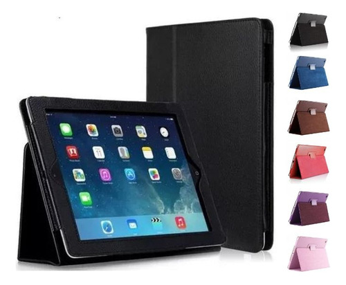 Capa Case Executiva Livro Para iPad 2 3 E 4 Couro Luxo