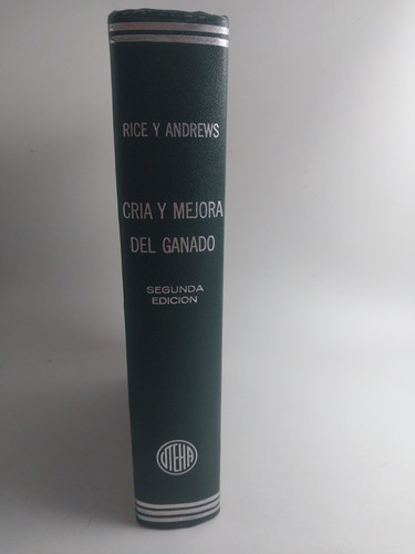 Cría Y Mejora Del Ganado Rice Y Newcomb (Usado)