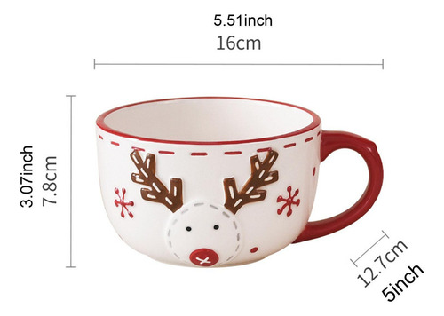 Compatible Taza De Café Navideña Para Uso En La Oficina Y
