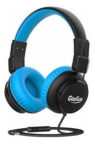 Gorsun Kids Auriculares Con Cable (azul)