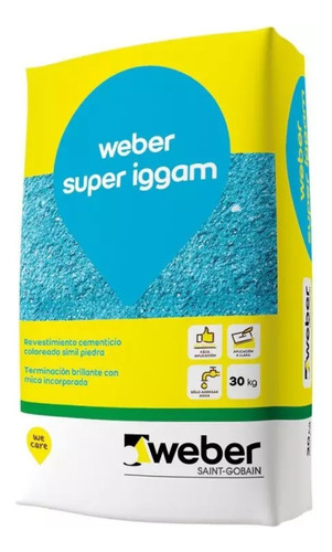 Revestimiento Color Simil Piedra Weber Super Iggam - Presupu