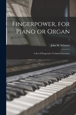 Libro Fingerpower, For Piano Or Organ: A Set Of Progressi...