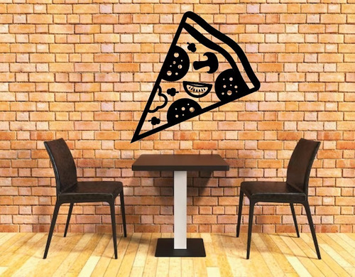 Vinil Decorativo Para Pizzería Rebanada