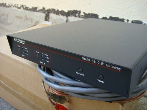 Enlace De Radio Marca Zetron Modelo 6300 Ip Gateway Analogo