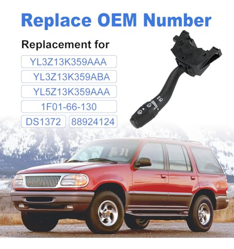 Interruptor De Señal De Giro Compatible Con Ford F-150, Expl