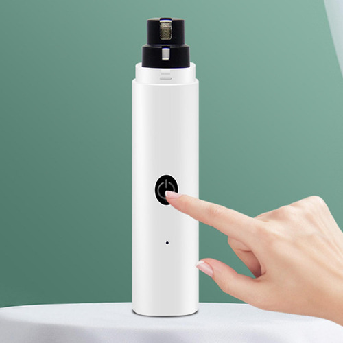 Perro Lima De Uñas Usb Recargable Bajo Ruido Pata Pulidor