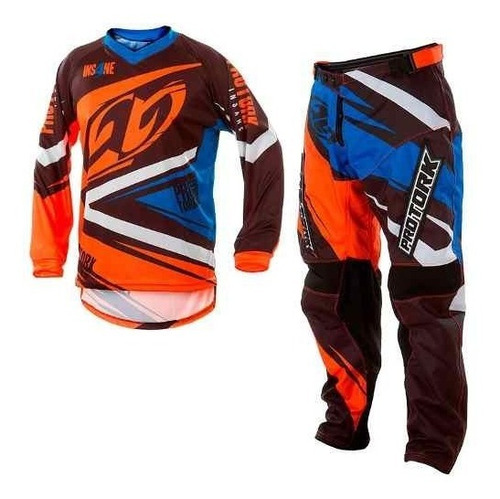 Conjunto Pro Tork Insane 3 Trilha Enduro Motocross