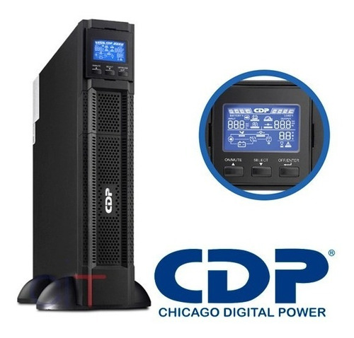 Ups Cdp On Line Upo11-2rt Ax 20kva 1800w/ 120v/ Doble Conver