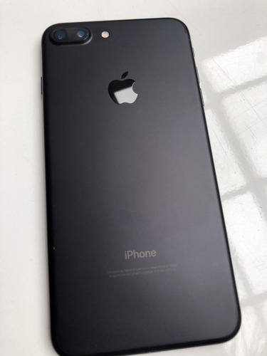 iPhone 7 Plus- Negro Mate- 128gb- 10/10