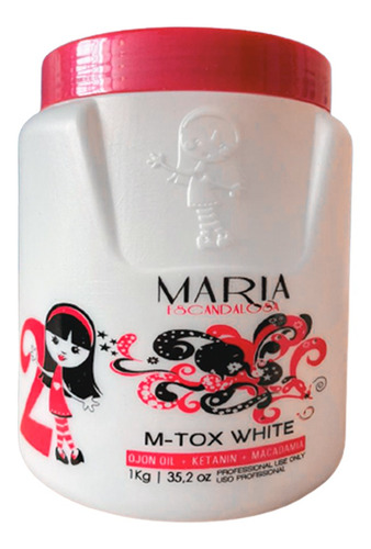 Imagem 3 de 5 de Combo Maria Escandalosa Btxx 01 Matizador 1kg + 01 White 1kg