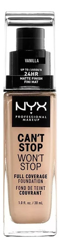 Base Can't Stop Won't Stop 24hrs Vanilla Nyx