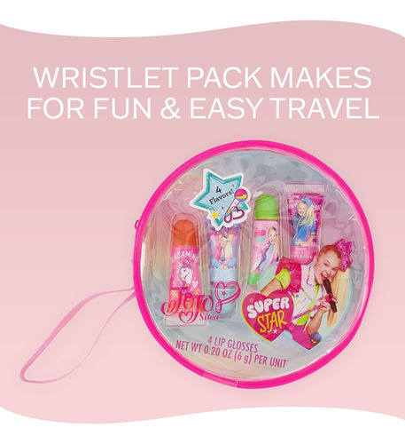 Set De Brillos Labiales Lips Jojo Siwa En Estuche