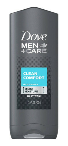 Dove Body & Face Wash 13.5oz Mens Clean Comfort (2 unidade.