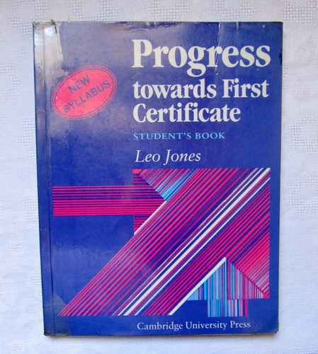 Progress Towards First Certificate Students Book