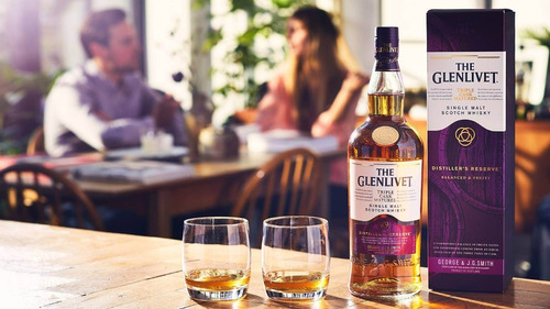 Imagen 5 de 7 de Whisky The Glenlivet Distillers Reserve 1000ml En Estuche