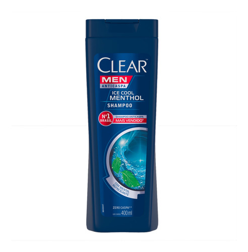 Shampoo Anticaspa Clear Men Combate Caspa Oleosidade Coceira