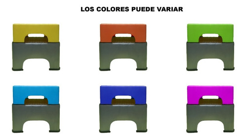 Imagen 4 de 4 de Banco Step Aerobics 3 Niveles 2 Piezas Altura 34, 21 Y 14 Cm