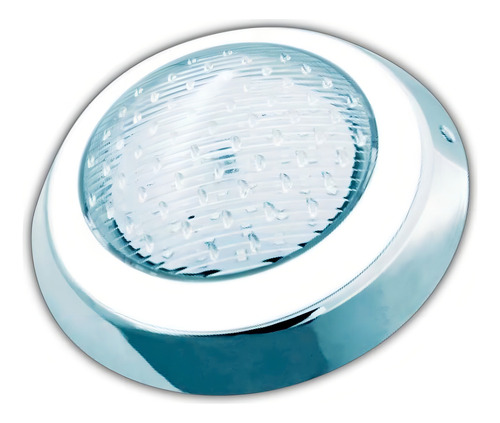 Luz Led Para Pileta 20w Policarbonato Blanco Luz Rgb Control TBCin PLPC-20RGB