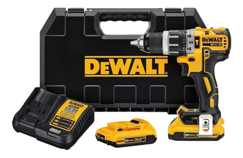 Taladro Percutor Xr Inalámbrico Dewalt Dcd796d2 20v 