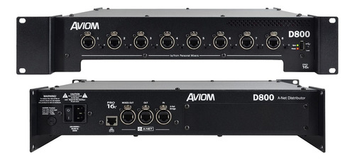 Nuevo Aviom | Distribuidor A-net De Alto Rendimiento, D800 C