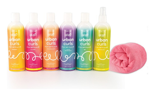 Kit Completo Para Rizos Urban Curls 360 Ml